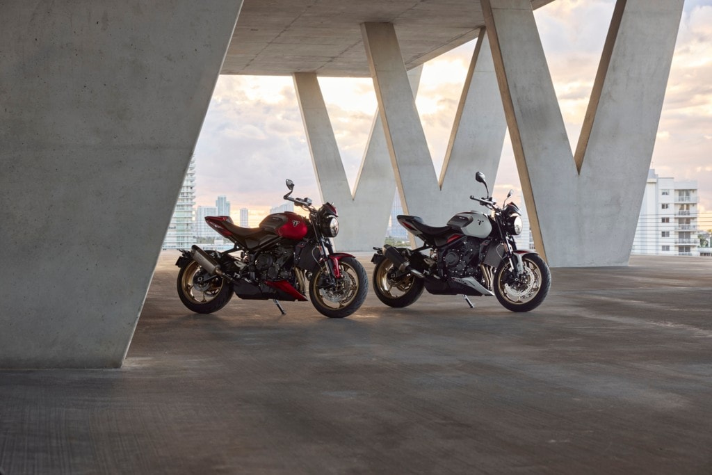 Triumph presenta la nuova roadster Trident 800 a EICMA 2025